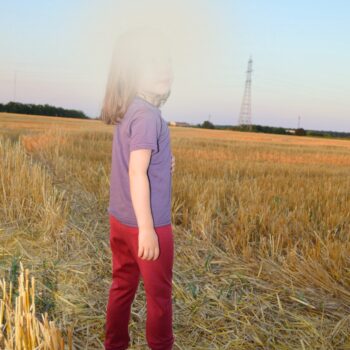 Tricou prim strat din lana merinos - Mauve