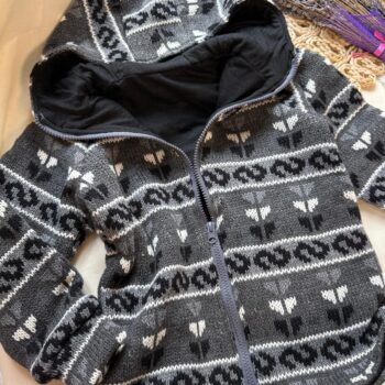 Hanorac din lana dublat cu merinos - strat 2