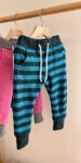 Joggers lana merinos dublati - Blue stripes