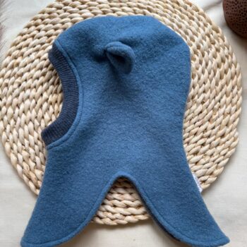 Cagula lana fiarta dublata - Dusty Blue