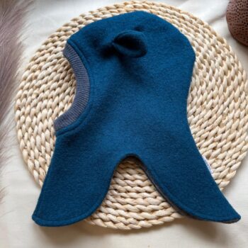 Cagula lana fiarta dublata - Petrol