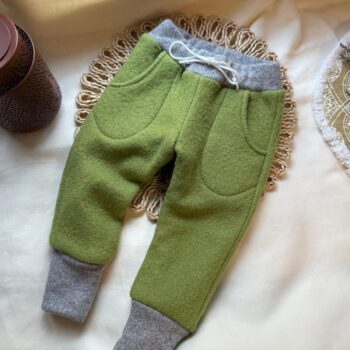 Pantaloni lana fiarta dublati cu lana merinos - Kiwi