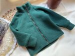 Jacheta lana fleece - Forest Green