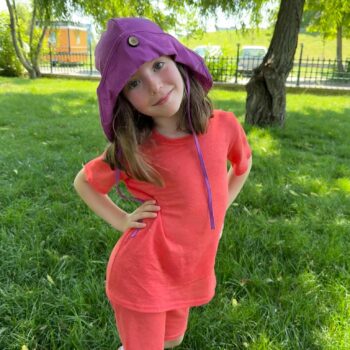 Set din IN tricotat - Light Red