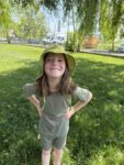 Set din IN tricotat - Olive